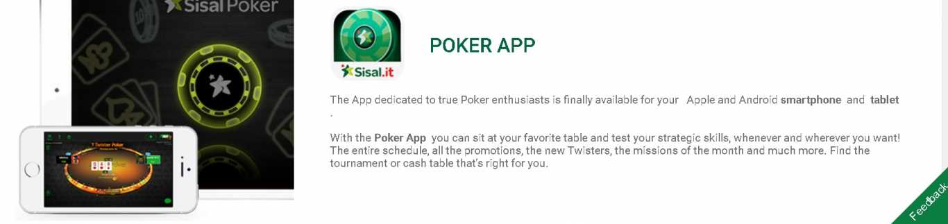 Sisal poker app download